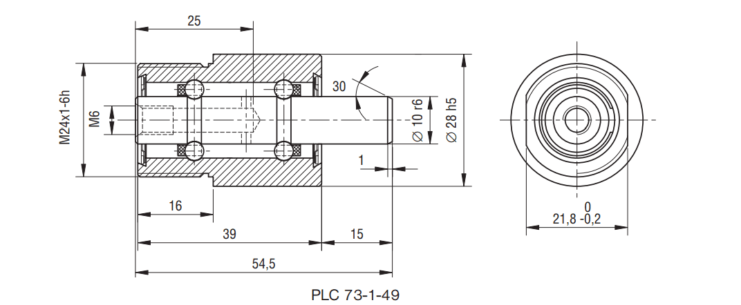 PLC 73-1-49 Bearing High Speed
